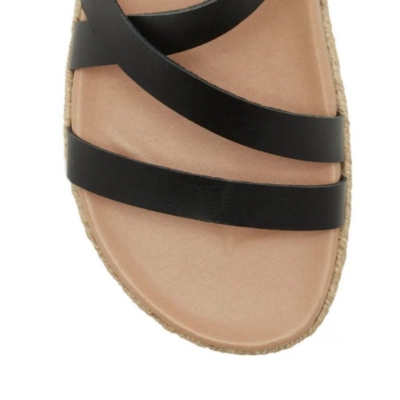 🆕️ New Lucky Brand Darli Slingback Sandal, Size 6.5 Dusty Sand Leather - Picture 6 of 9